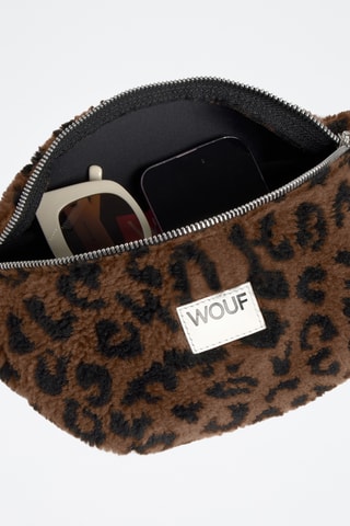 Sac banane Teddy - Marron et noir