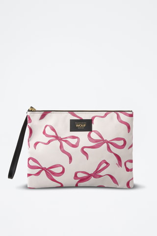Pochette Daily - Blanc et rose