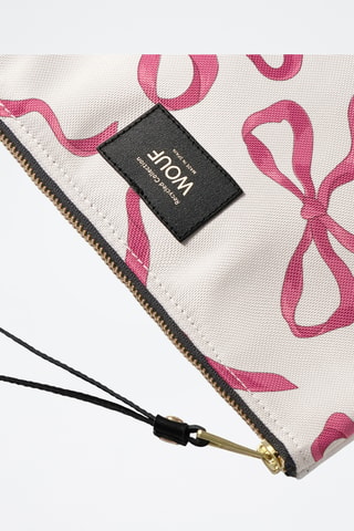 Pochette Daily - Blanc et rose