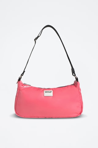 Sac porté épaule Glossy - Rose