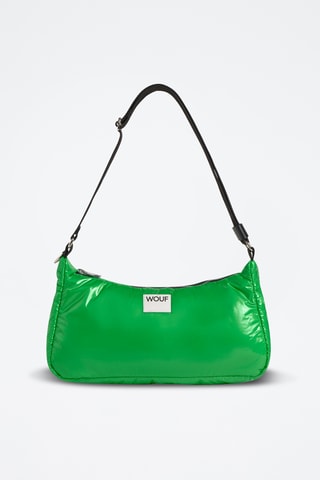 Sac porté épaule Glossy - Vert