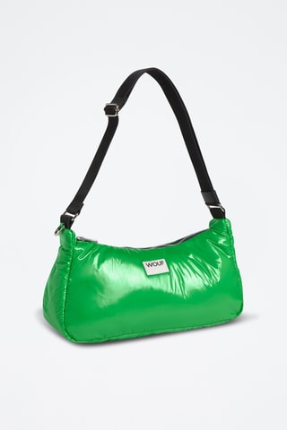 Sac porté épaule Glossy - Vert