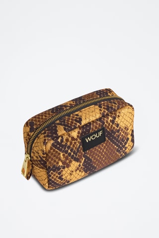 Trousse de toilette Daily - Jaune et marron