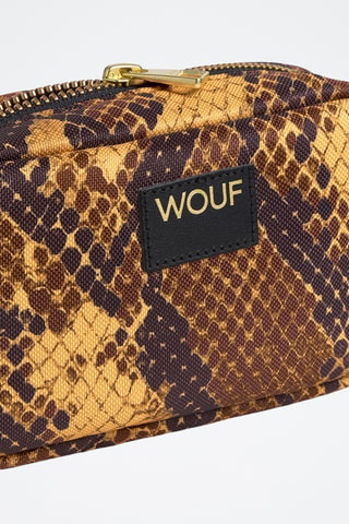 Trousse de toilette Daily - Jaune et marron