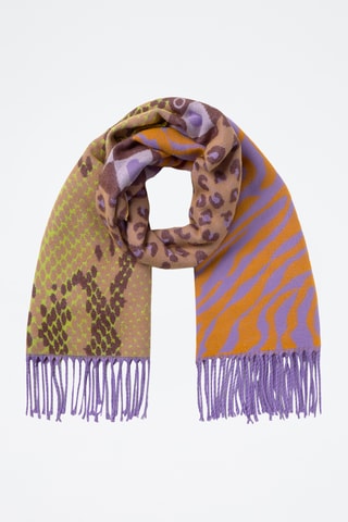 Echarpe Scarves - Orange et violet