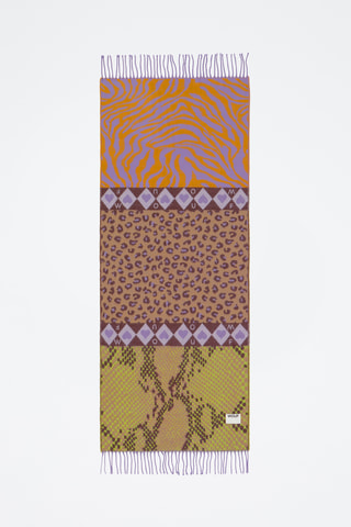 Echarpe Scarves - Orange et violet