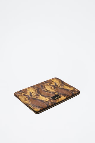 Housse pour ordinateur portable 14" Daily - Jaune et marron