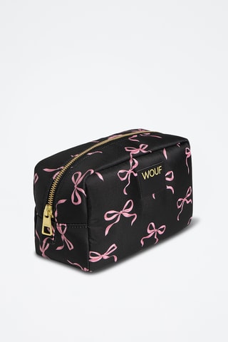 Trousse de toilette Daily - Noir et rose