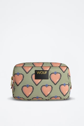 Trousse de toilette Daily - Rose et vert