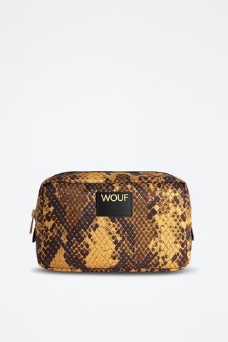 Trousse de toilette Daily - Jaune et marron
