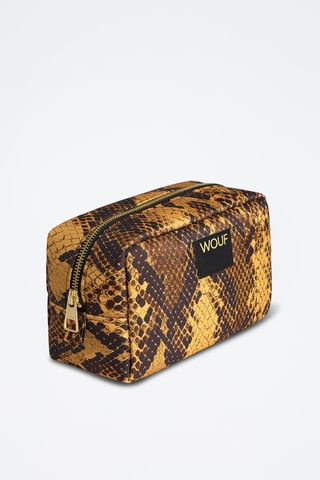 Trousse de toilette Daily - Jaune et marron
