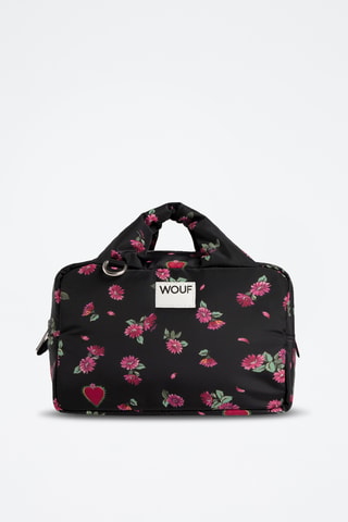 Trousse de toilette Studio - Noir et rose