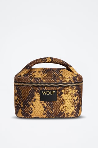 Trousse de toilette Daily - Jaune et marron