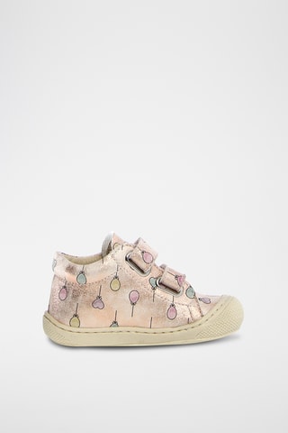 Botines de piel - Rosa