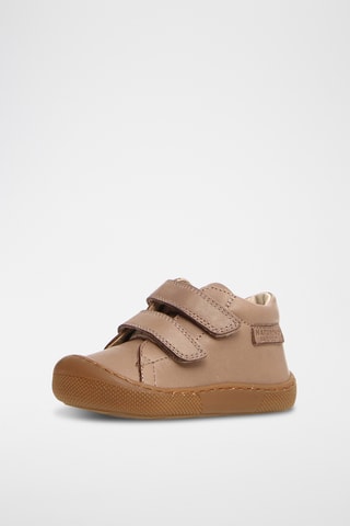 Botines de piel - Beige