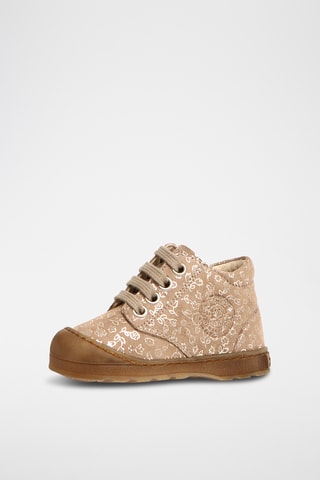 Botines de nobuk - Beige