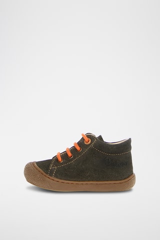 Botines de nobuk - Verde