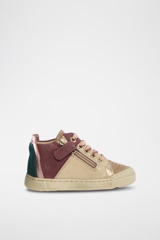 Botines de nobuk - Beige