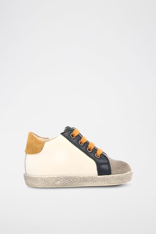 Zapatillas de piel - Blanco
