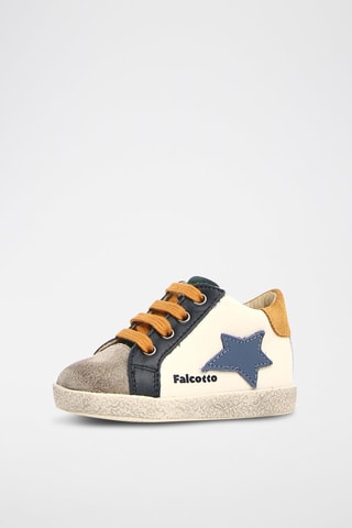 Zapatillas de piel - Blanco