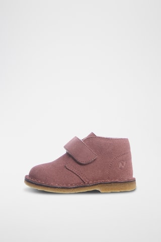 Botines de nobuk - Rosa