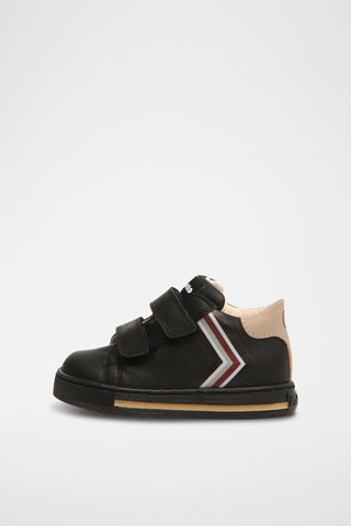 Zapatillas de piel New Leryn - Negro