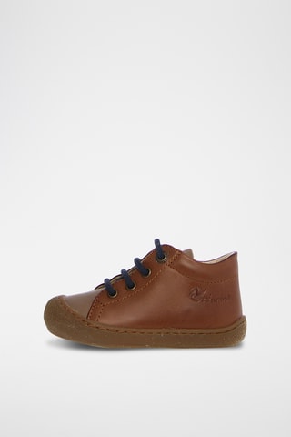 Botines de piel - Marrón