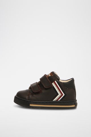 Zapatillas de piel - Marrón