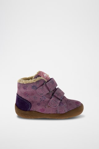 Botines forrados de nobuk Spinni VL - Violeta