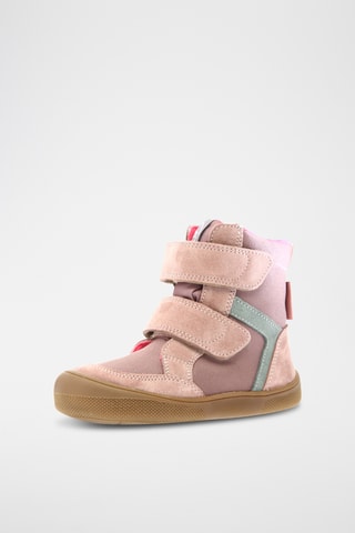 Botines de nobuk Koddas VL - Rosa