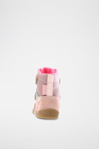 Botines de nobuk Koddas VL - Rosa