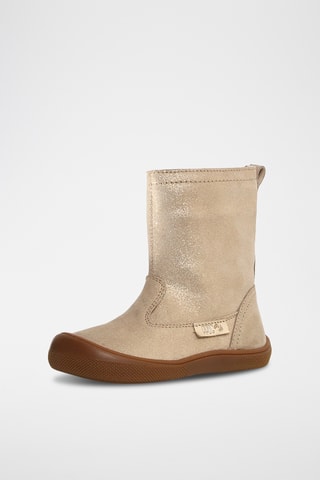 Botines de nobuk Klat Zip WP - Plateado