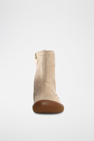 Botines de nobuk Klat Zip WP - Plateado