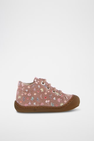 Botines forrados de nobuk Cocoon - Rosa
