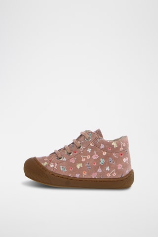 Botines forrados de nobuk Cocoon - Rosa
