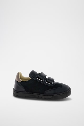 Zapatillas de piel Clay - Negro
