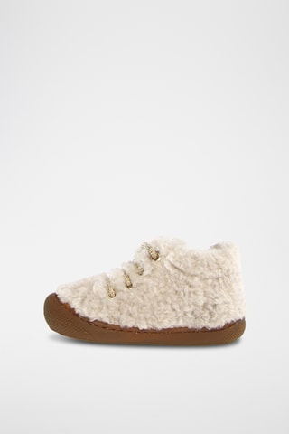 Botines Fur - Beige
