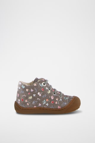 Botines forrados de nobuk Cocoon - Gris oscuro