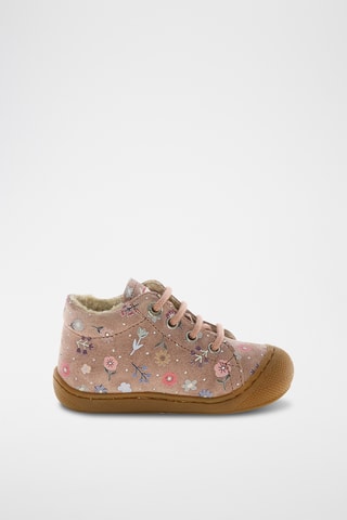 Botines forrados de nobuk Cocoon - Rosa