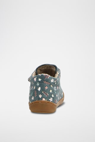 Botines forrados de nobuk Cocoon - Azul claro
