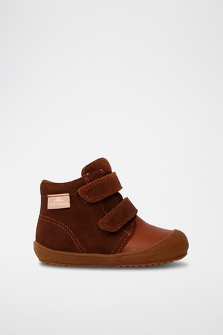 Botines de piel Leoti - Marrón