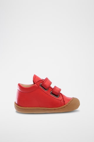 Zapatillas altas de piel Cocoon - Rojo