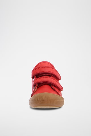 Zapatillas altas de piel Cocoon - Rojo