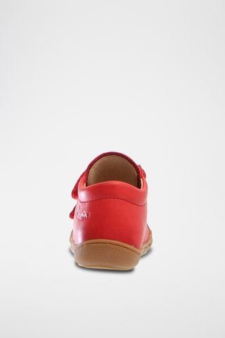 Zapatillas altas de piel Cocoon - Rojo