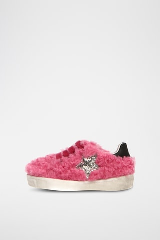 Zapatillas Annie Fur - Fucsia