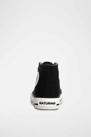 Zapatillas altas de nobuk Yflas - Negro