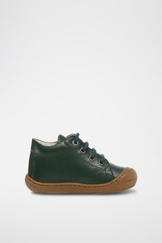Botines de piel Cocoon - Verde