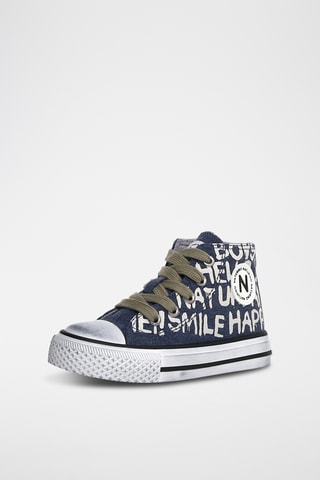 Zapatillas altas Yflas - Azul marino