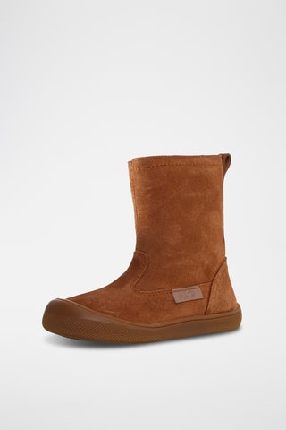 Botines de nobuk Klat Zip WP - Marrón