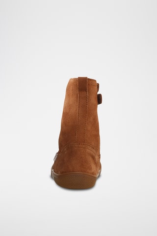 Botines de nobuk Klat Zip WP - Marrón